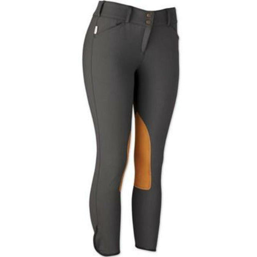 The Tailored Sportsman Ladies Vintage Contrast Patch Front Zip Low Rise Breech SALE