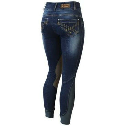 Tredstep Ladies Denim II Kneepatch Breech CLOSEOUT