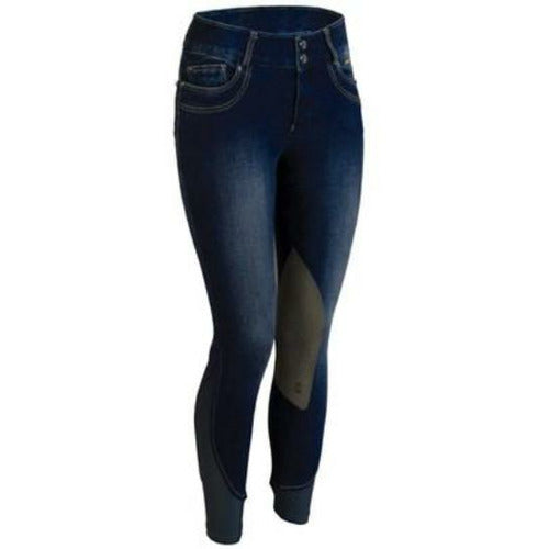 Tredstep Ladies Denim II Kneepatch Breech CLOSEOUT
