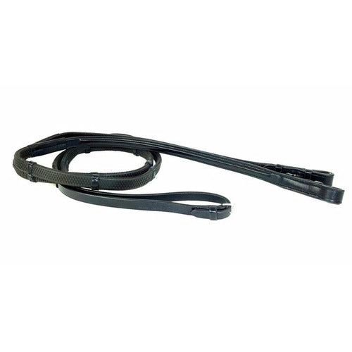 Nunn Finer Amico Rubber Reins with Hand Stops