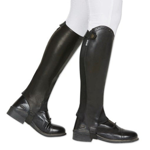 Dublin Evolution Rear Zip Half Chaps- Regular CLOSEOUT