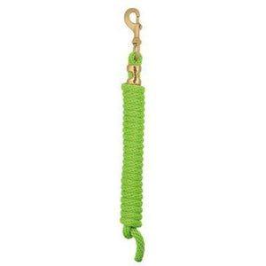 Weaver 10' Poly Lead Rope with Solid Brass Snap - CarouselHorseTack.com