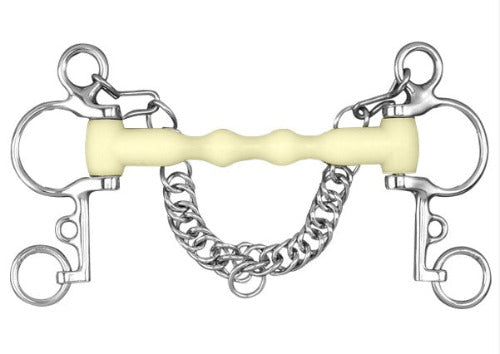 Happy Mouth Shaped Mullen Mouth Pelham Bit