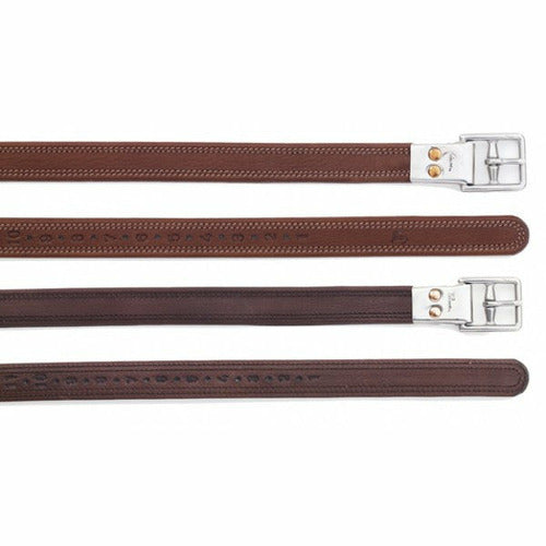 Pessoa Childs Covered Stirrup Leathers - CarouselHorseTack.com