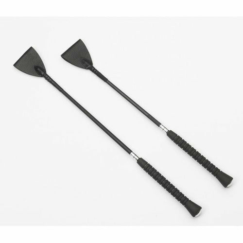 County Leather Wrap Soft Grip Bat - CarouselHorseTack.com