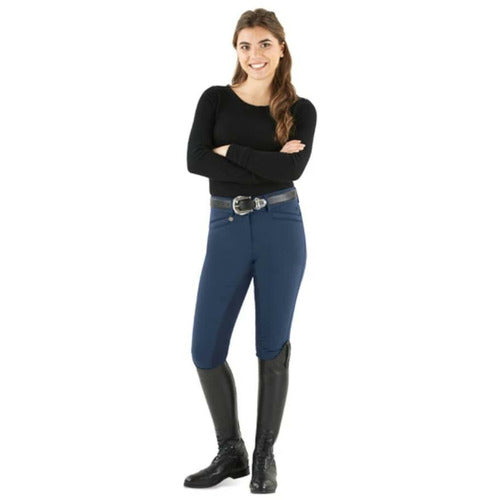 Ovation Ladies Celebrity Euroweave DX Slim Secret Full Seat Breeches - Regular CLOSEOUT