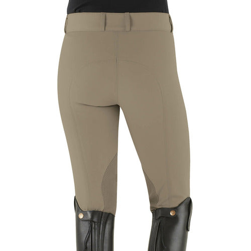 Ovation Ladies Celebrity Euroweave DX Slim Secret Knee Patch Breeches - Regular
