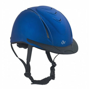 Ovation Metallic Schooler Helmet - CarouselHorseTack.com