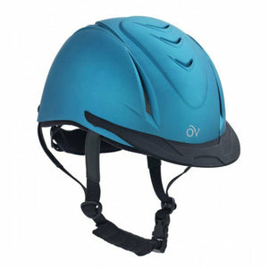 Ovation Metallic Schooler Helmet - CarouselHorseTack.com