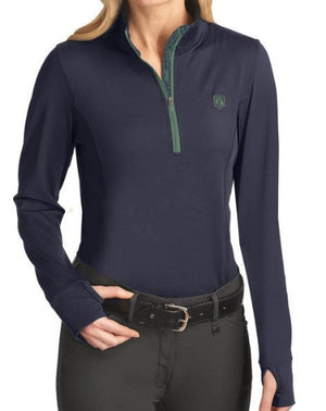 Romfh Aachen Mock Zip Long Sleeve Top-CLOSEOUT