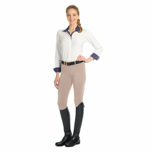 Ovation Ladies Aerowick Silicone Fullseat Riding Tight - CarouselHorseTack.com