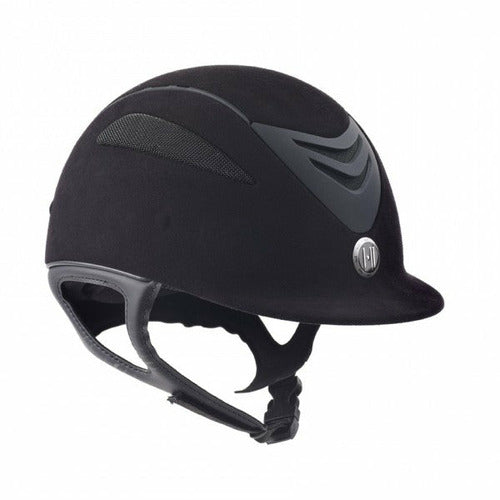 One K Defender Jr Suede Helmet - CarouselHorseTack.com