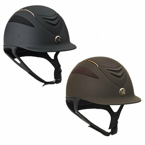 One K Defender Rose Gold Stripe Helmet