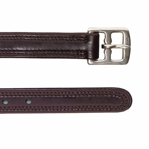 Camelot Synthetic Triple Stitched Lined Stirrup Leathers