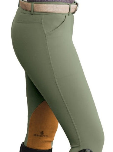 Romfh Ladies Willow Knee Patch Euroseat Breech- Regular Length