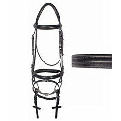 Nunn Finer Brentina Dressage Bridle with Flash - CarouselHorseTack.com