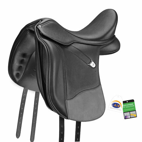 Bates WIDE Dressage Plus Saddle with Luxe Leather