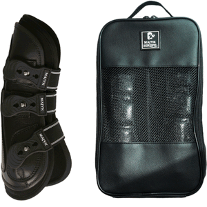 Majyk Equipe 'Estrella' Carbon Leather Tendon Boots