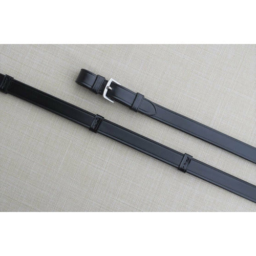 Black Oak by KL Select 3/4" Dressage Reins - The Carousel Horse 