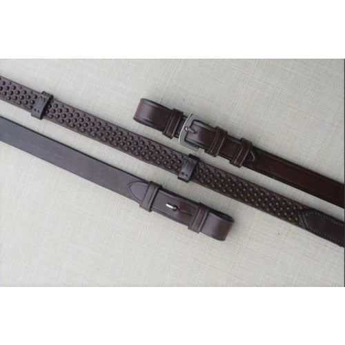 Black Oak by KL Select Pebble Grip Reins