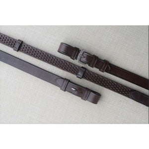 Black Oak by KL Select Pebble Grip Reins