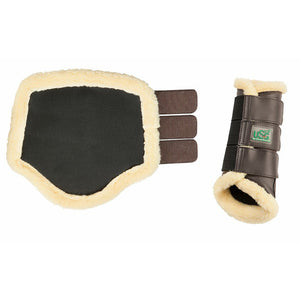 USG Dressage Boots with Fur Trim CLOSEOUT