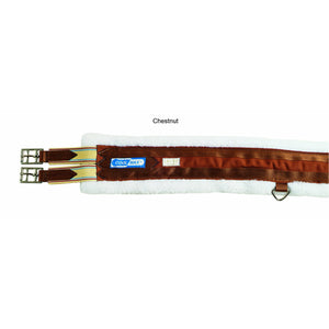 Union Hill Cool Max English Girth - Brown - CarouselHorseTack.com