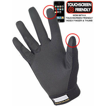 Heritage Performance Glove - Black - CarouselHorseTack.com
