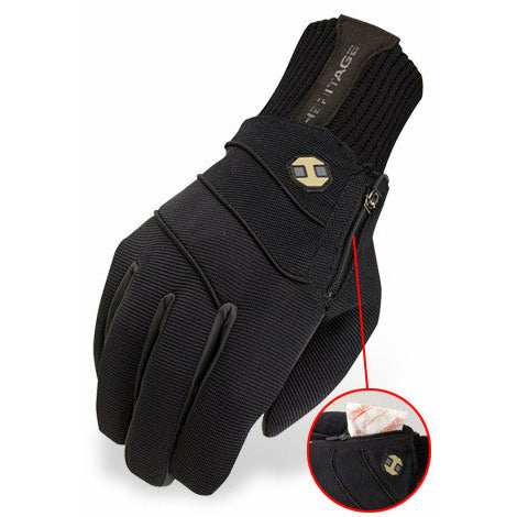 Heritage Extreme Winter Glove - Black - CarouselHorseTack.com