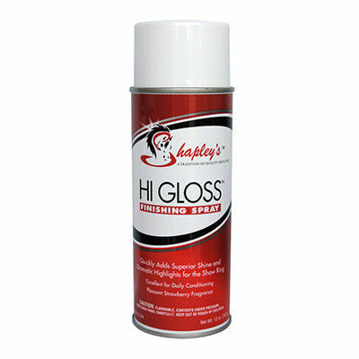 Shapley's Hi Gloss Finishing Spray - CarouselHorseTack.com