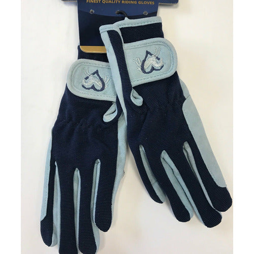 New with Defect -Ovation Hearts and Horses Child's Gloves