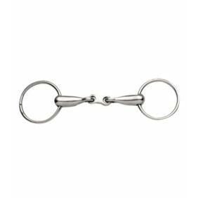 JP Korsteel French Link Loose Ring Snaffle - CarouselHorseTack.com