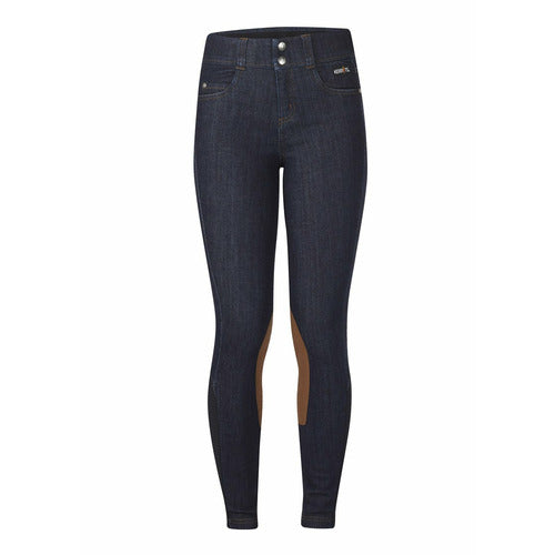 Kerrits Kids Stretch Denim Knee Patch Breech