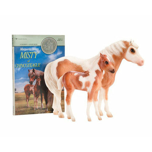 Breyer Misty and Stormy with Book - CarouselHorseTack.com