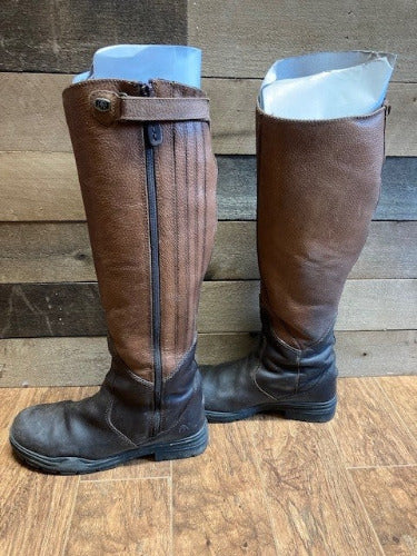 GENTLY USED- Ovation Moorland II Highrider Boot BROWN MENS 43 (9) REGULAR