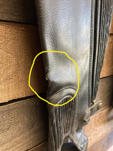 GENTLY USED- Ovation Ladies EquiStretch II Half Chaps