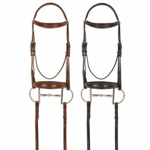 Pessoa PRO Fancy Stitched Tapered Bridle