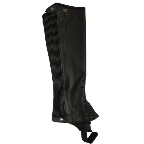 Ovation Pro Top Grain Half Chap Black / Black Trim