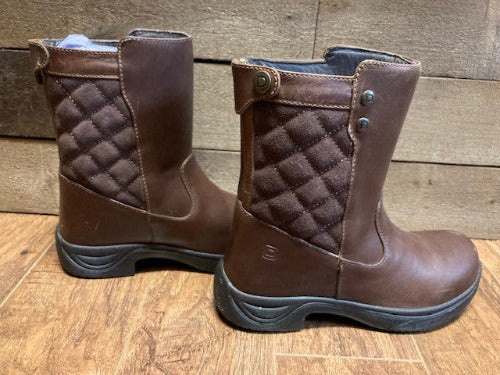 GENTLY USED- Dublin Ladies Queenie Boots BROWN SIZE 8