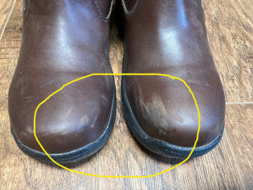 GENTLY USED- Dublin Ladies Queenie Boots BROWN SIZE 8