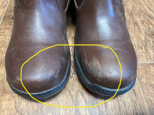GENTLY USED- Dublin Ladies Queenie Boots BROWN SIZE 8