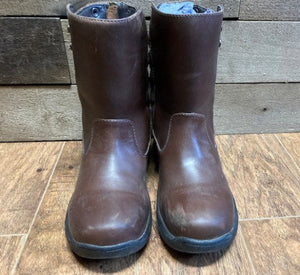 GENTLY USED- Dublin Ladies Queenie Boots BROWN SIZE 8