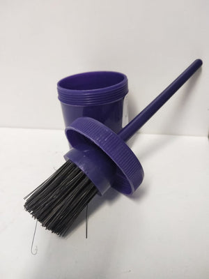 Roma Brights Hoof Oil Brush and Bucket