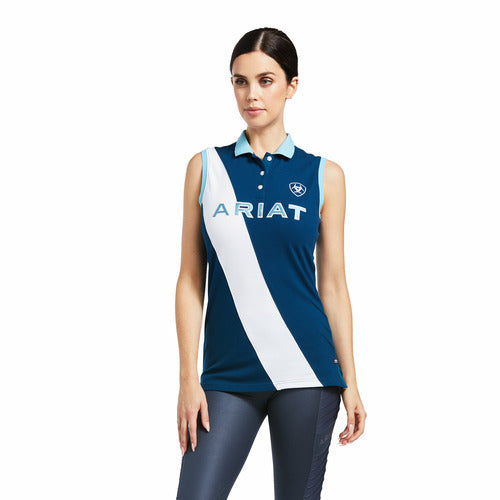 Ariat Ladies Taryn Sleeveless Polo Shirt CLOSEOUT