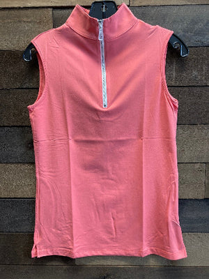 The Tailored Sportsman Ladies Sleeveless IceFil Ziptop Shirt