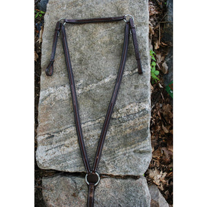 KL Select Red Barn Square Raised Breastplate-CLOSEOUT