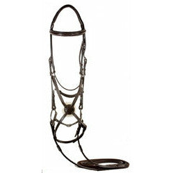 Nunn Finer Stefania Figure 8 Bridle - CarouselHorseTack.com