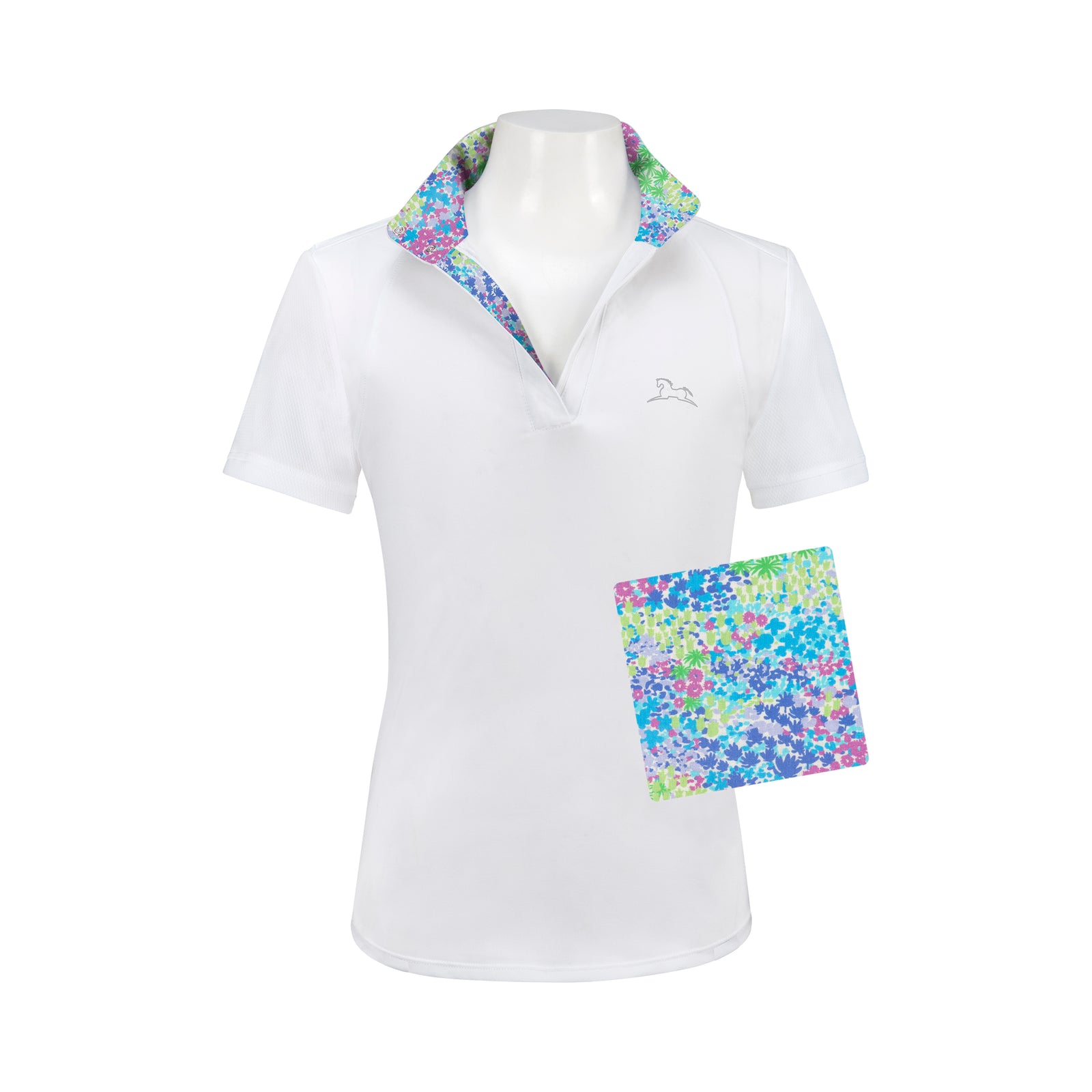 RJ Classics Sadie Jr. 37.5 Short Sleeve Show Shirt- Preppy Floral CLOSEOUT