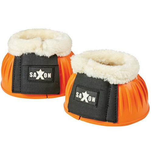 Saxon Fleece Trim Rubber Bell Boots