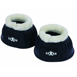 Saxon Fleece Trim Rubber Bell Boots